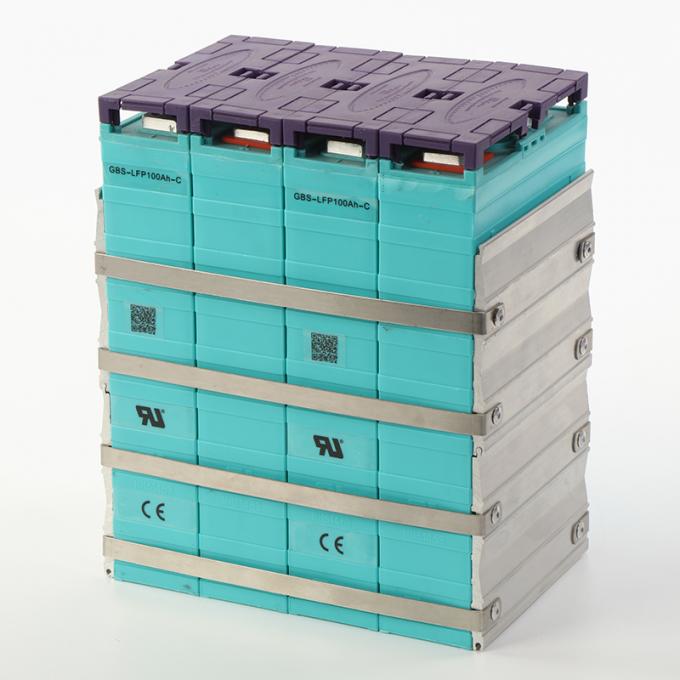 Litio recargable Ion Battery del ciclo profundo 3.2V 100Ah del TUV 1