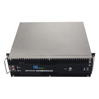 Buen precio energía de respaldo inteligente de telecomunicaciones 100Ah Batería de litio prismática con comunicación de contacto seco CAN/RS485/RS232/ en línea