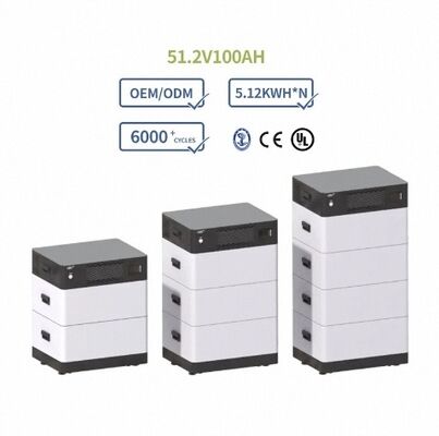 Buen precio Sistema de almacenamiento de energía solar de 10 kWh, 15 kWh, 20 kWh, 51,2 V, 80 A, batería recargable LifePO4 con CE UL en línea