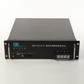 Buen precio 5U batería del hierro del litio de la batería recargable 48V 100Ah del gabinete Lifepo4 para la telecomunicación en línea
