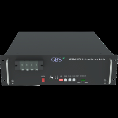 Buen precio 3U Cabnet Recargable Lifepo4 Modulo de batería 48V100Ah (16S) Para telecomunicaciones en línea