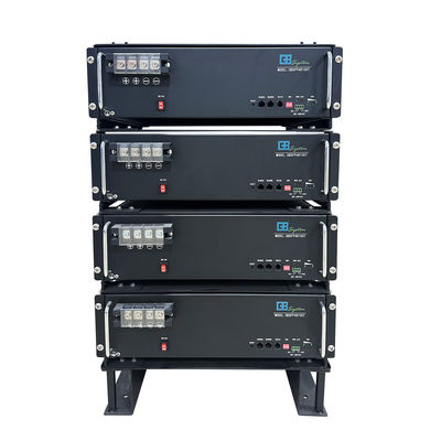 Buen precio Baterías LiFePO4 apilables de 5KWh, batería de litio de 51.21V 100Ah para almacenamiento de energía doméstico en línea