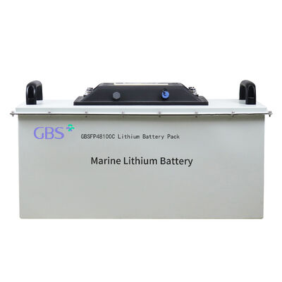 Buen precio GBS Lifepo4 100Ah 48V Batería de iones de litio LFP para sistema solar de embarcaciones marinas con 3000 ciclos en línea