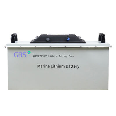 Buen precio Batería GBS Lifepo4 200Ah para Barco IP67 Impermeable Líquida con 3000 Ciclos y Temperatura de Operación -20~65C GBSFP72100C 7.68KW en línea